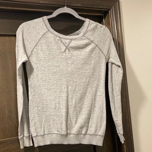 Grey long sleeve shirt